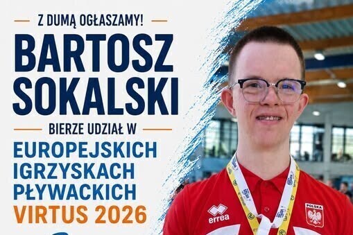Bartosz Sokalski mistrzem Europy! Złoty medal dla pływaka z Piotrkowa