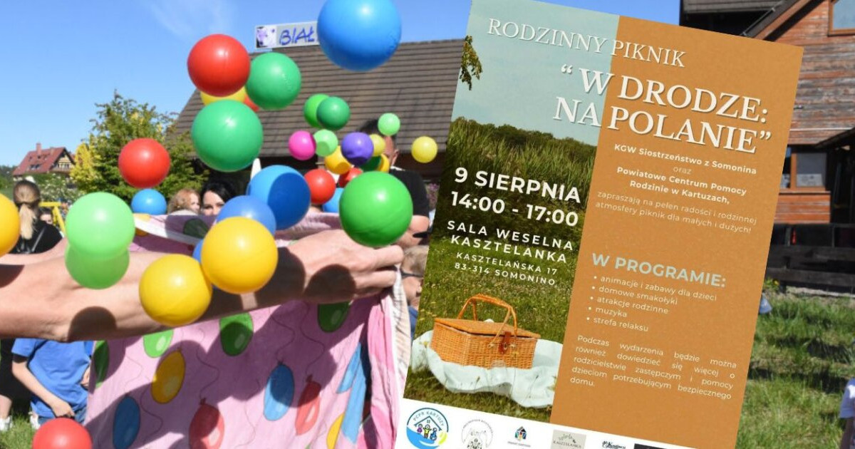 Będą promować rodzicielstwo zastępcze. Piknik już niebawem w Somoninie