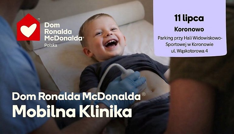 Bezpłatne badania USG dzieci w Koronowie. Zostało jeszcze 13 miejsc