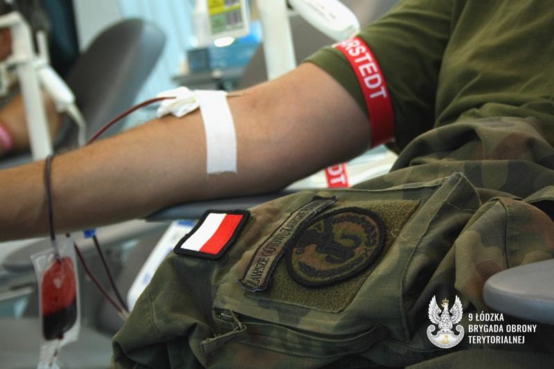Bezpośredni odnośnik do Żołnierze 9 ŁBOT oddali krew w hołdzie Powstańcom Warszawskim