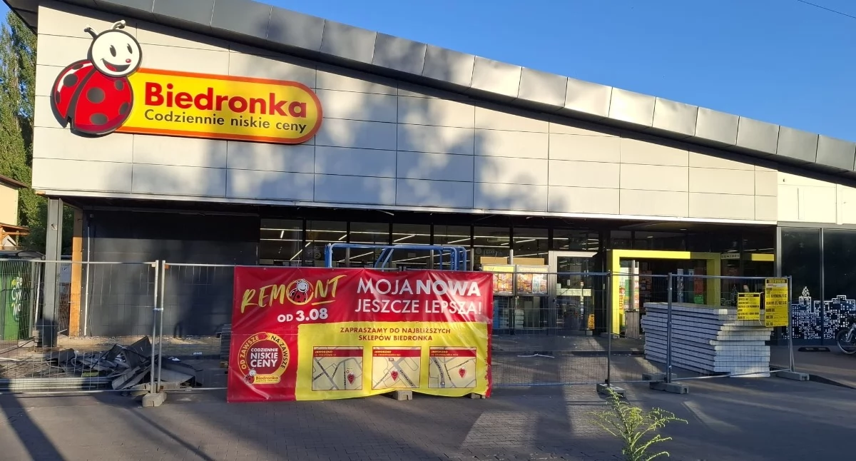 Biedronka w Jaworznie zostanie zamknięta. Rusza remont sklepu