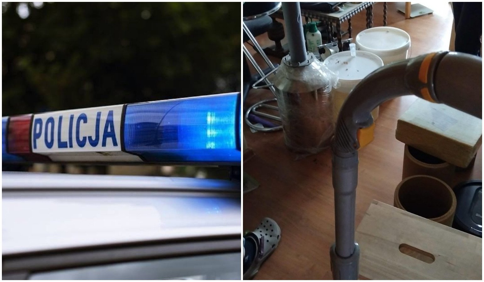 Bimbrownik spod Tarnowa wpadł w ręce policji