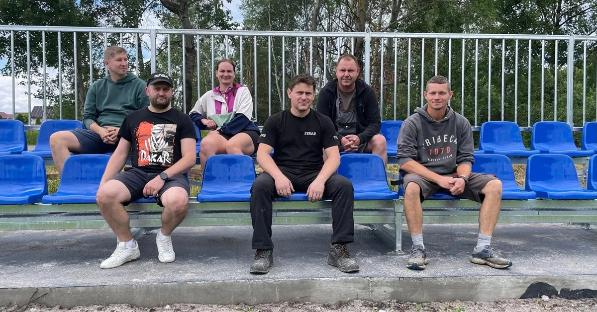 Błękitni Komorów pochwalili się nową trybuną