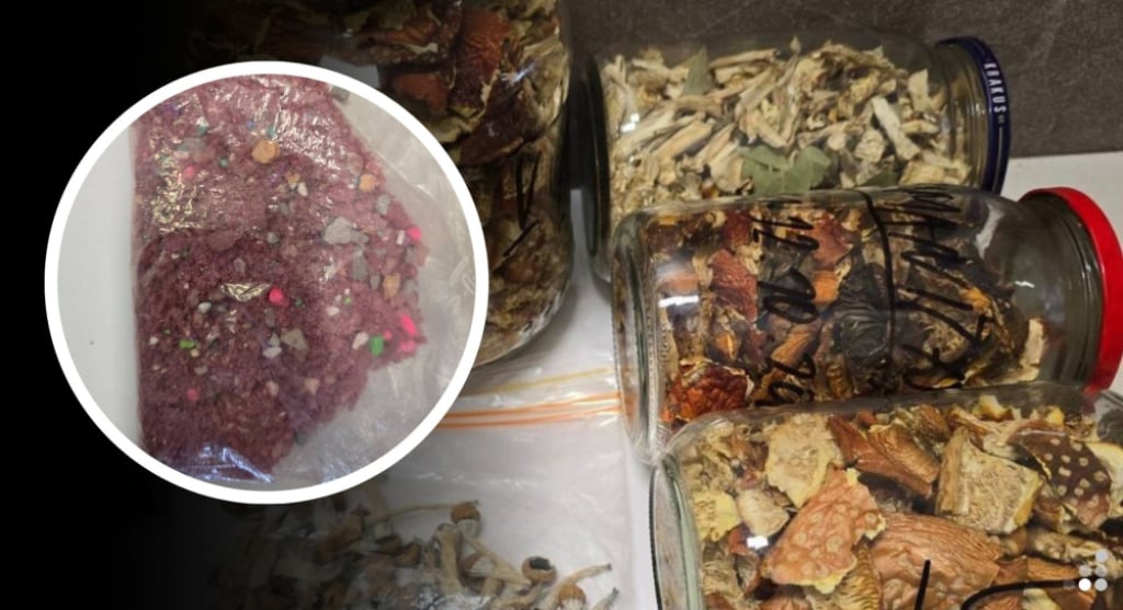 Blisko dwa kilogramy narkotyków w mieszkaniu. 32-latek z powiatu karkonoskiego usłyszał zarzuty
