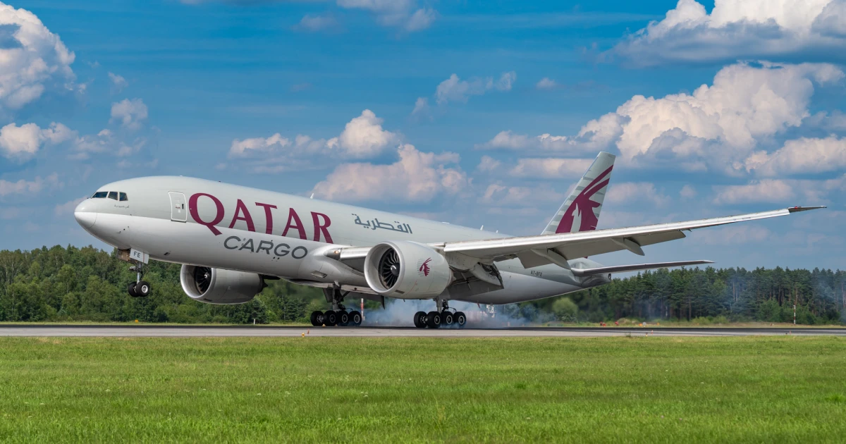 Boeing 777F Qatar Airways Cargo po raz pierwszy w Katowice Airport. Ruszyły regularne loty z Dohy