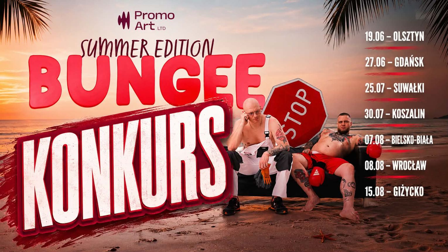 🎤 Bungee Summer Edition 2026 w Suwałki Arenie. Mamy dla Was konkurs!
