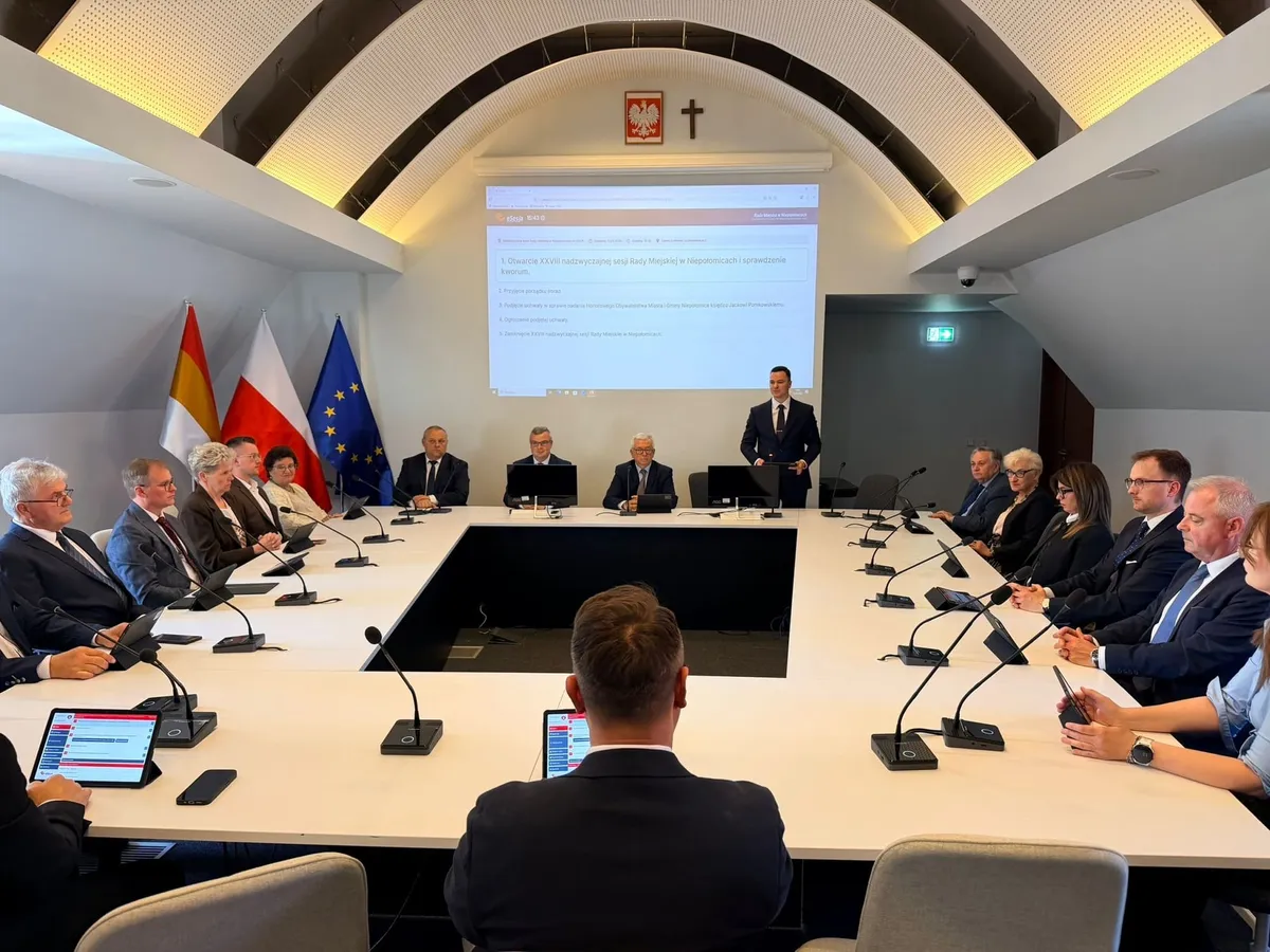 Burmistrz z absolutorium i wotum zaufania