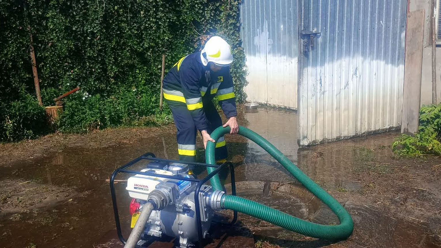 Burze nad Lubelszczyzną. Ponad 200 interwencji strażaków, najtrudniejsza sytuacja w powiecie bialskim