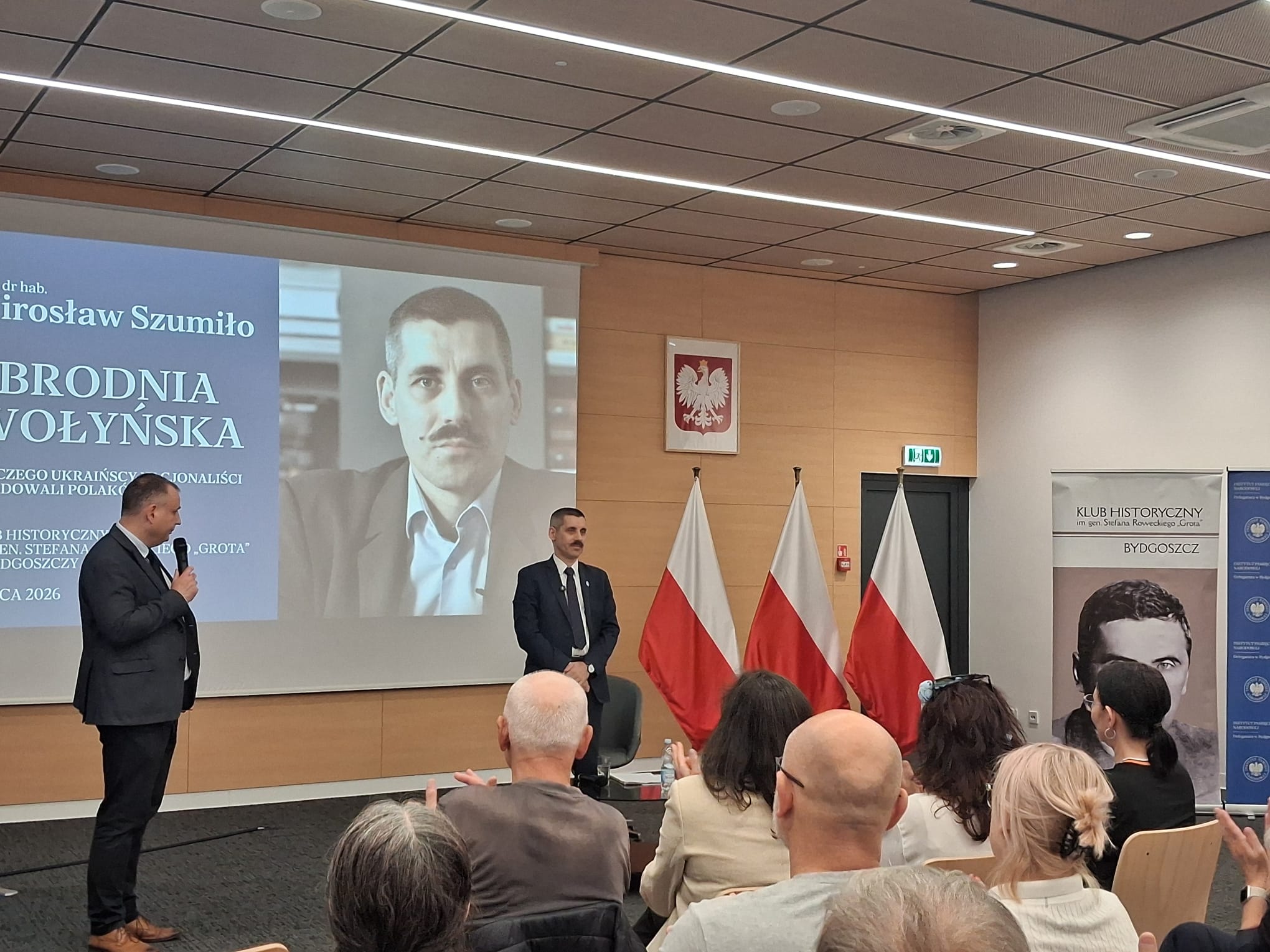 Bydgoszcz uczciła pamięć ofiar Zbrodni Wołyńskiej. Za nami wykład o historii i przyczynach tragedii