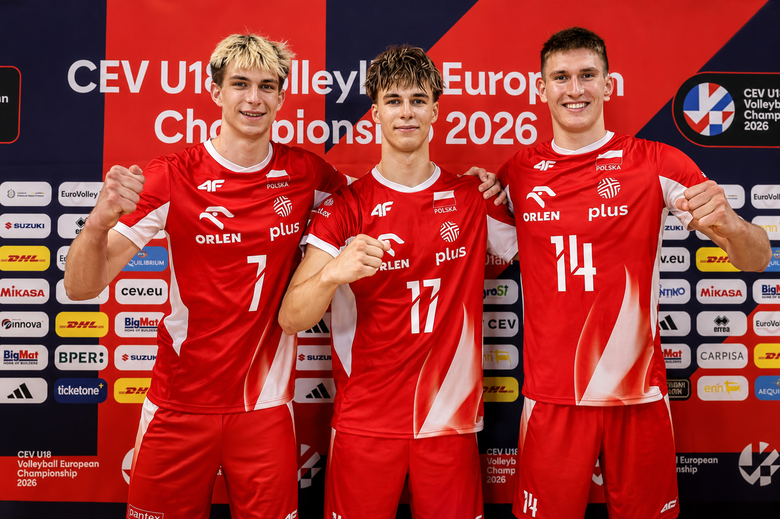 Były zawodnik Lechii Volleyball Mysłowice mistrzem Europy U18