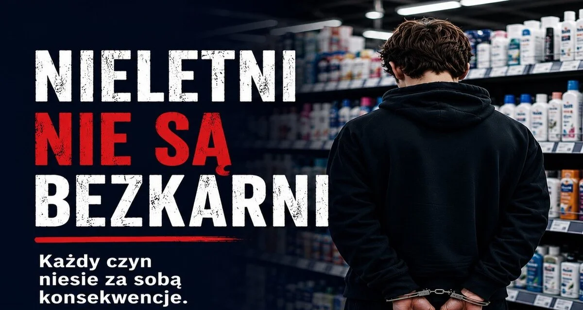 Bytom: 16-latek ukradł towary za 1400 zł ze sklepu Rossmann