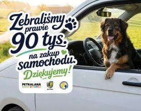 Bytom: Fundacja Petralana zebrała 89,5 tys. zł na auto dla schroniska