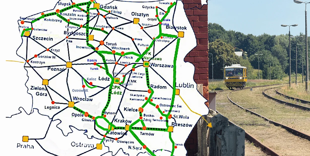 Bytów nie może być kolejowym końcem świata. Inżynier chce trasy z Ustki na Śląsk