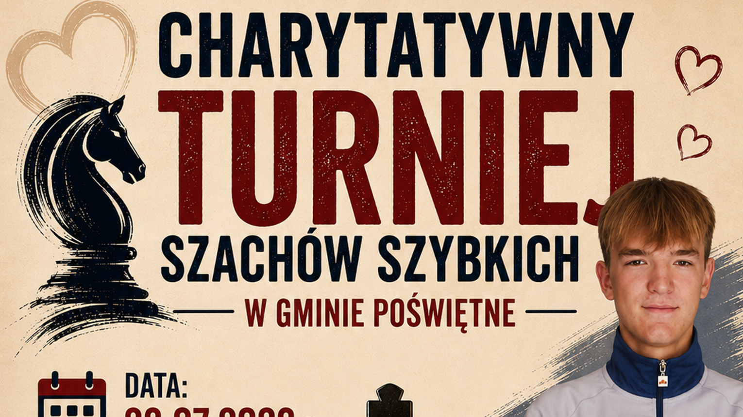 Charytatywny turniej szachów szybkich w Brudzewicach. Sportowa rywalizacja dla Madzi i Maćka