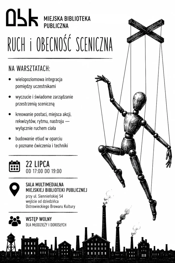 Ciało zamiast słów. W Ostrowcu ruszają warsztaty teatralne