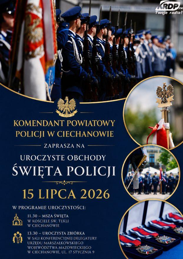 Ciechanowska Policja przygotowuje się do swojego święta