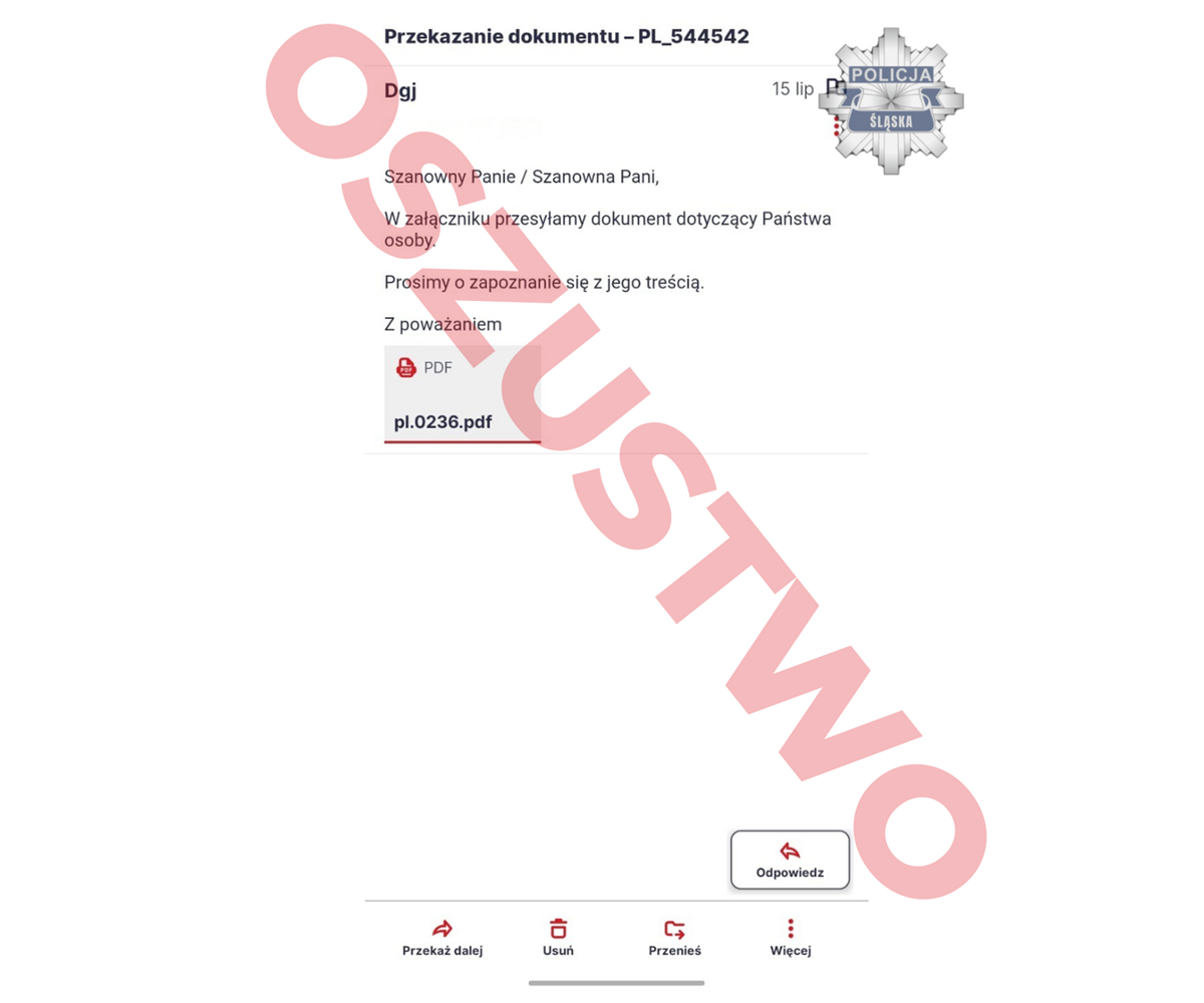 Cieszyn: Uwaga na fałszywe e-maile od oszustów