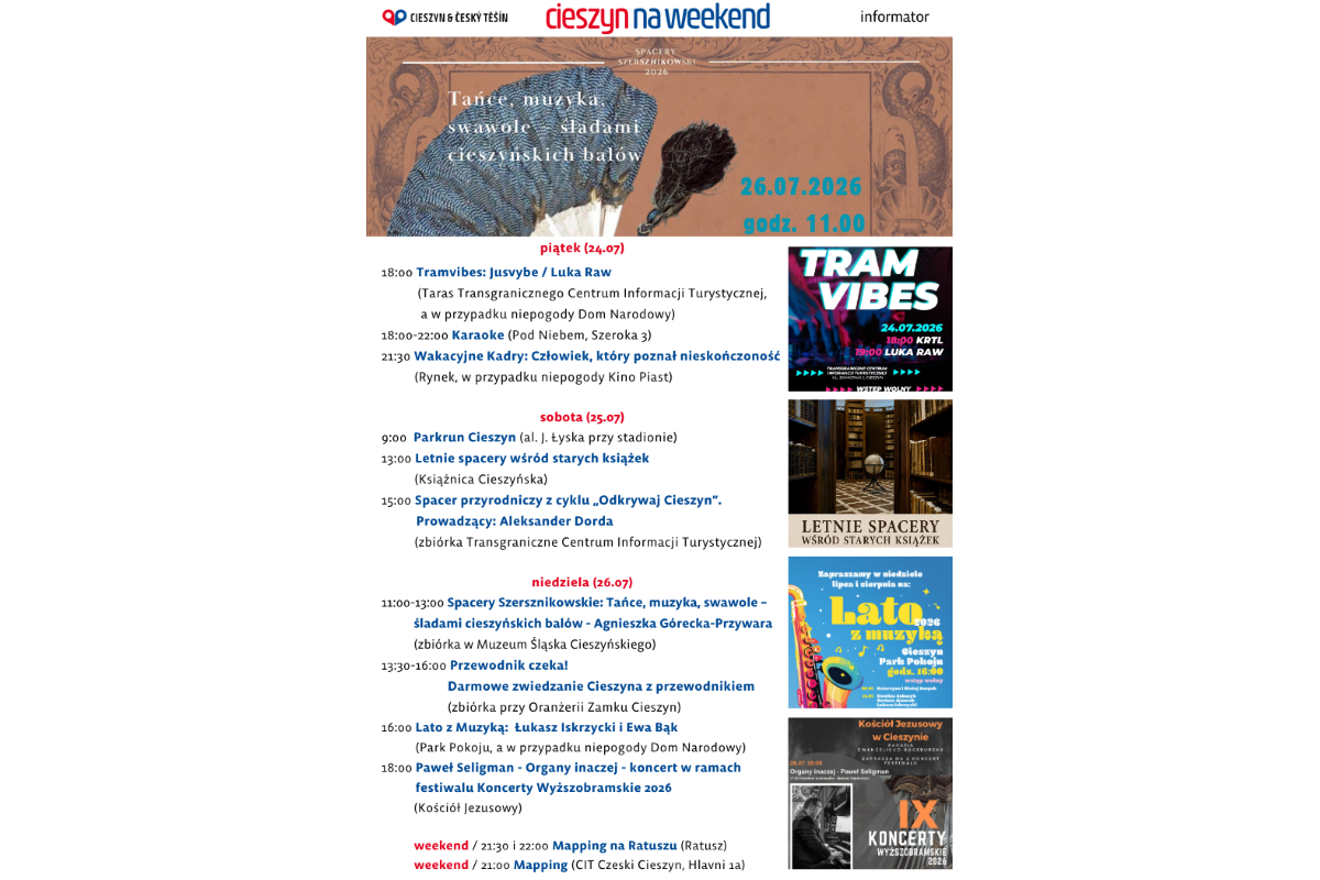 Cieszyn: Weekendowe Atrakcje w Cieszynie