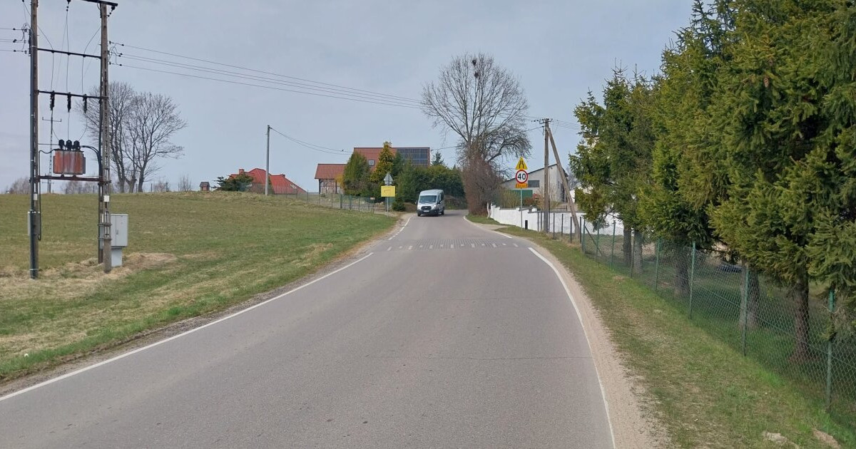Co dalej z drogą Grzybno-Wilanowo? Starosta: "przeszkodą jest brak środków"