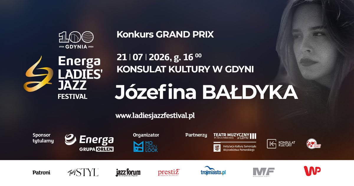 Józefina Bałdyka – finalistka konkursu o Grand Prix Energa Ladies' Jazz Festivalu (mat. prasowe)