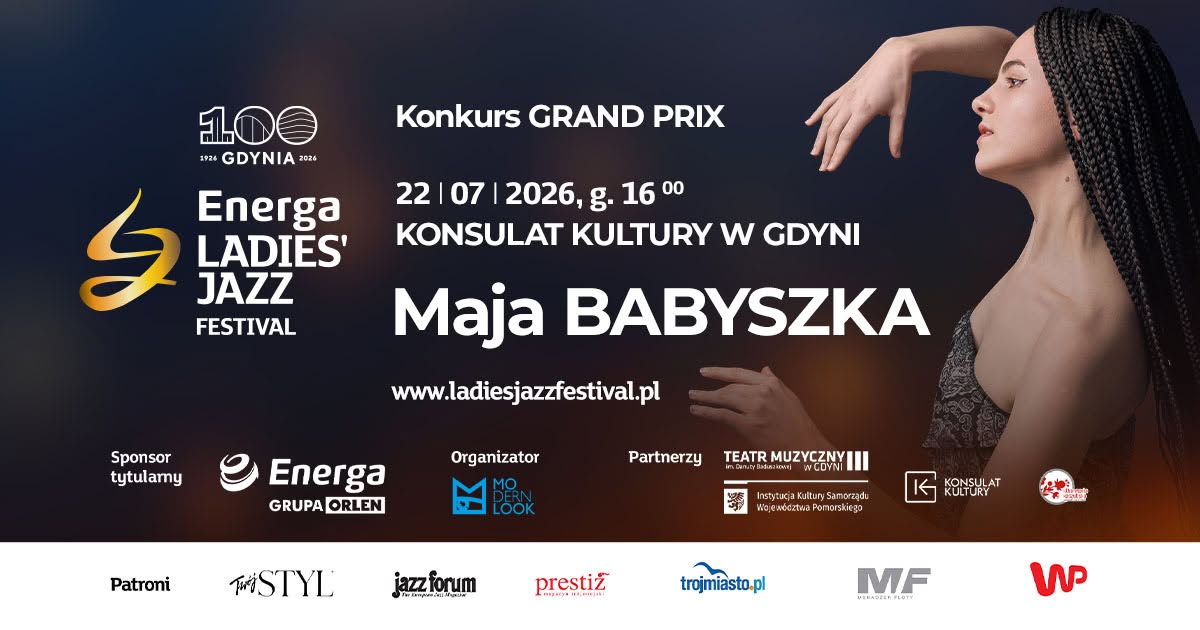 Maja Babyszka – finalistka konkursu o Grand Prix Energa Ladies' Jazz Festivalu (mat. prasowe)