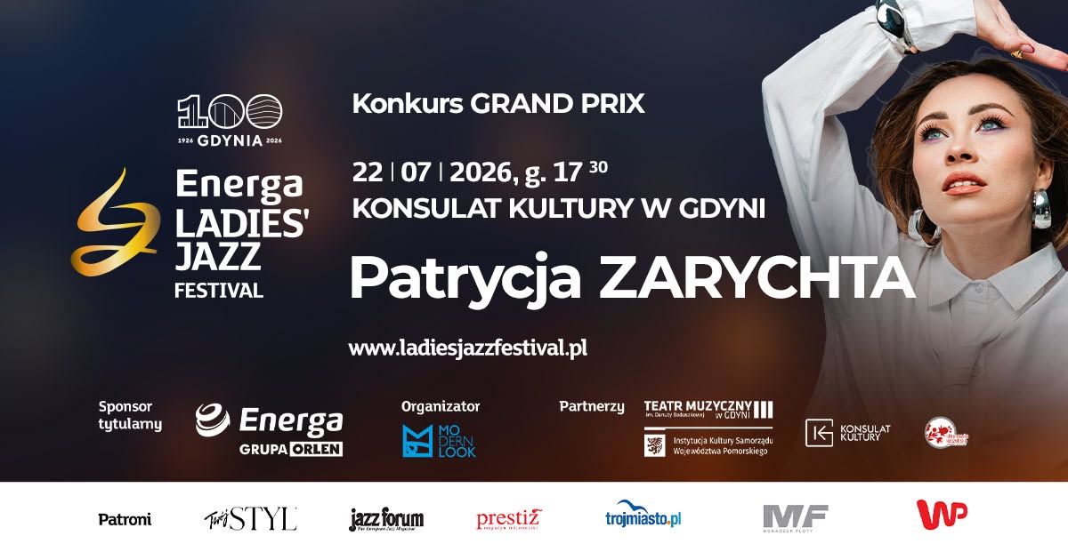 Patrycja Zarychta – finalistka konkursu o Grand Prix Energa Ladies' Jazz Festivalu (mat. prasowe)