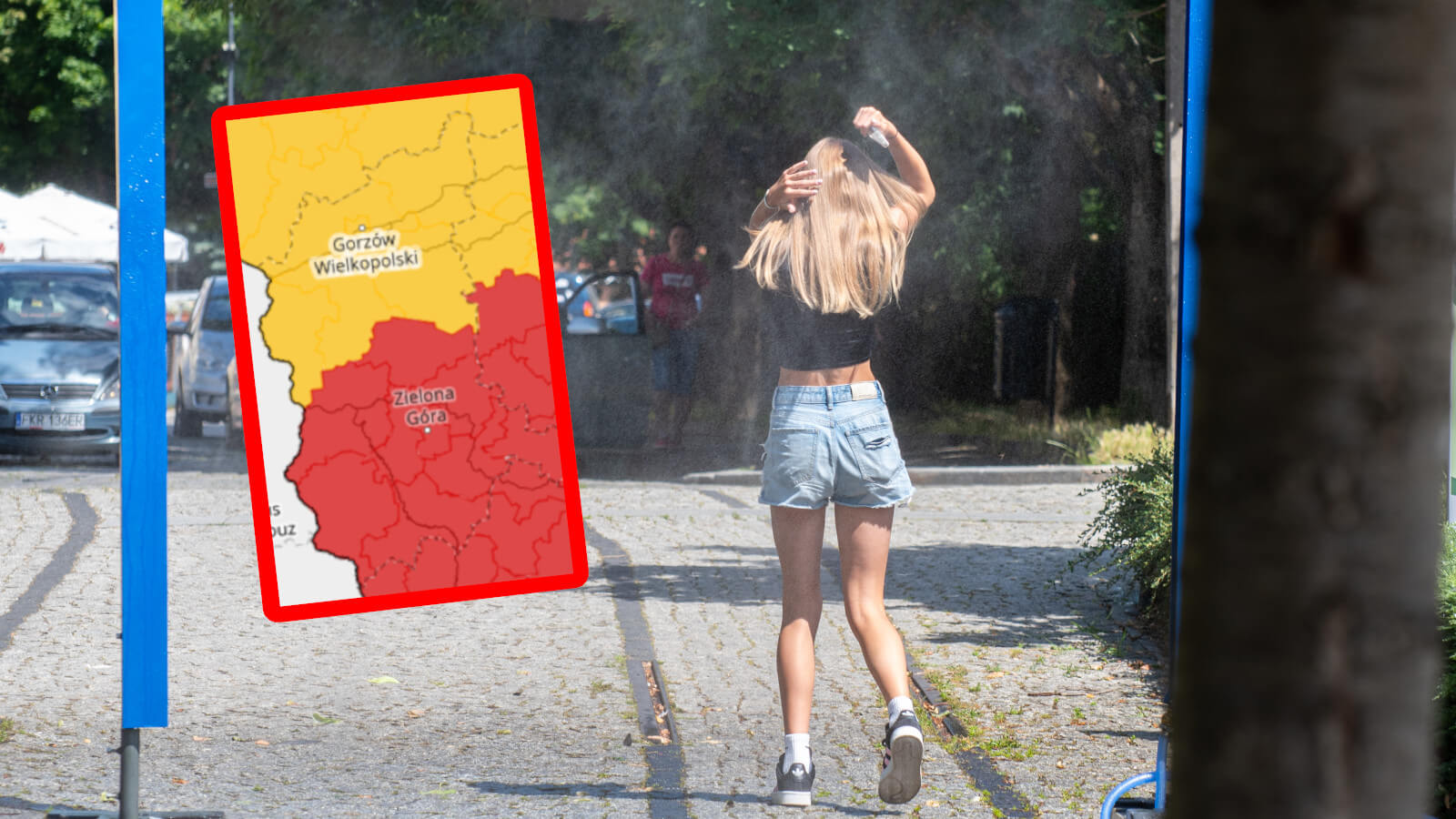 Czerwone alerty IMGW dla Lubuskiego. Nadciągają niebezpieczne upały