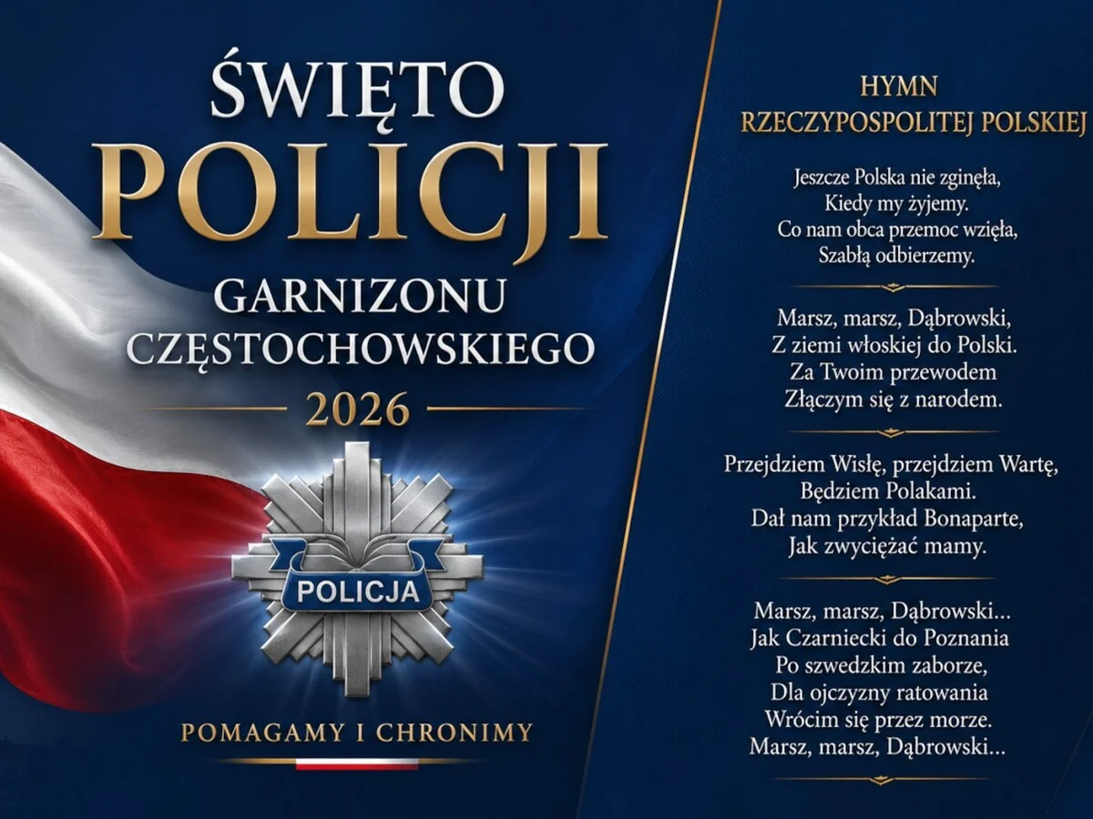 Częstochowa: Obchody Święta Policji 23 lipca na Placu Biegańskiego