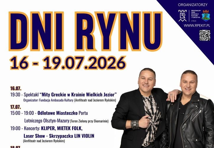 Cztery dni muzyki, sportu i rodzinnych atrakcji. Nadchodzą Dni Rynu 2026