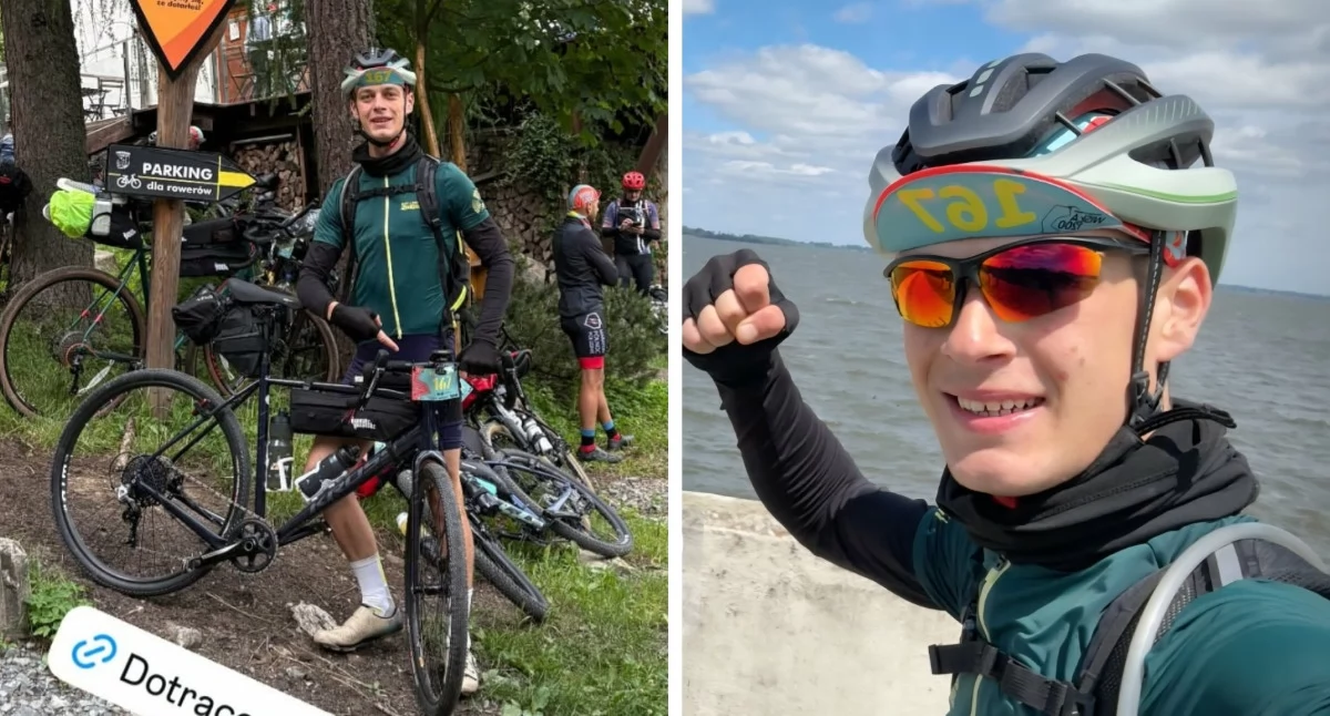 Damian Łapacz na półmetku Wisły 1200. Za nim już 600 kilometrów