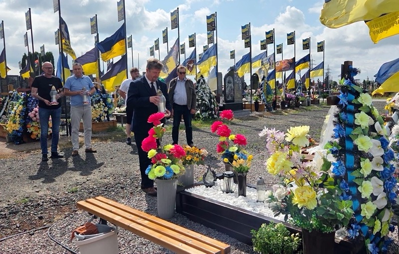 Delegacja Malborka odwiedziła partnerski Włodzimierz w Ukrainie