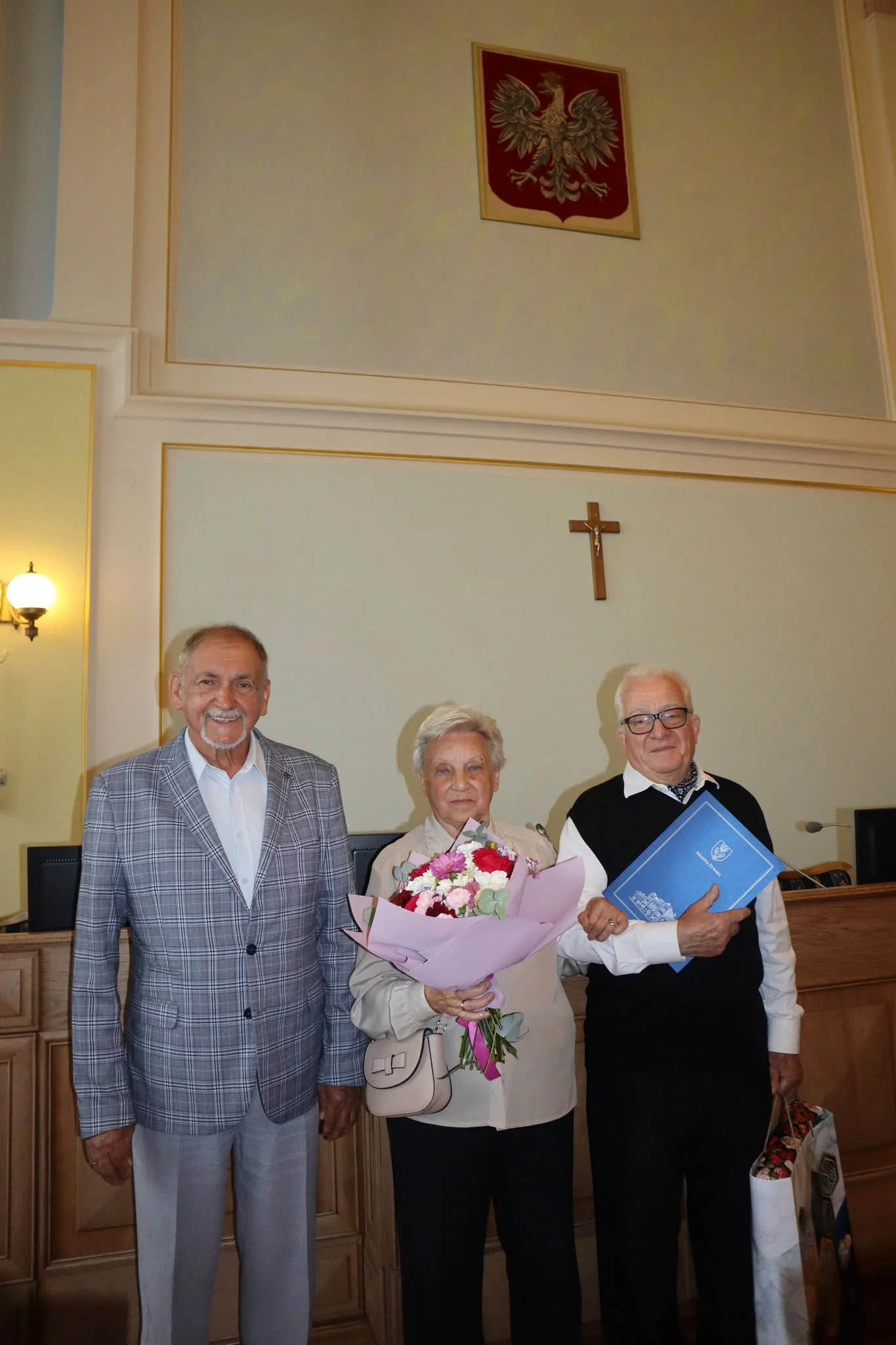 Diamentowe gody w sercu Żywca. Państwo Krystyna i Tadeusz Molińscy świętują 60-lecie małżeństwa!