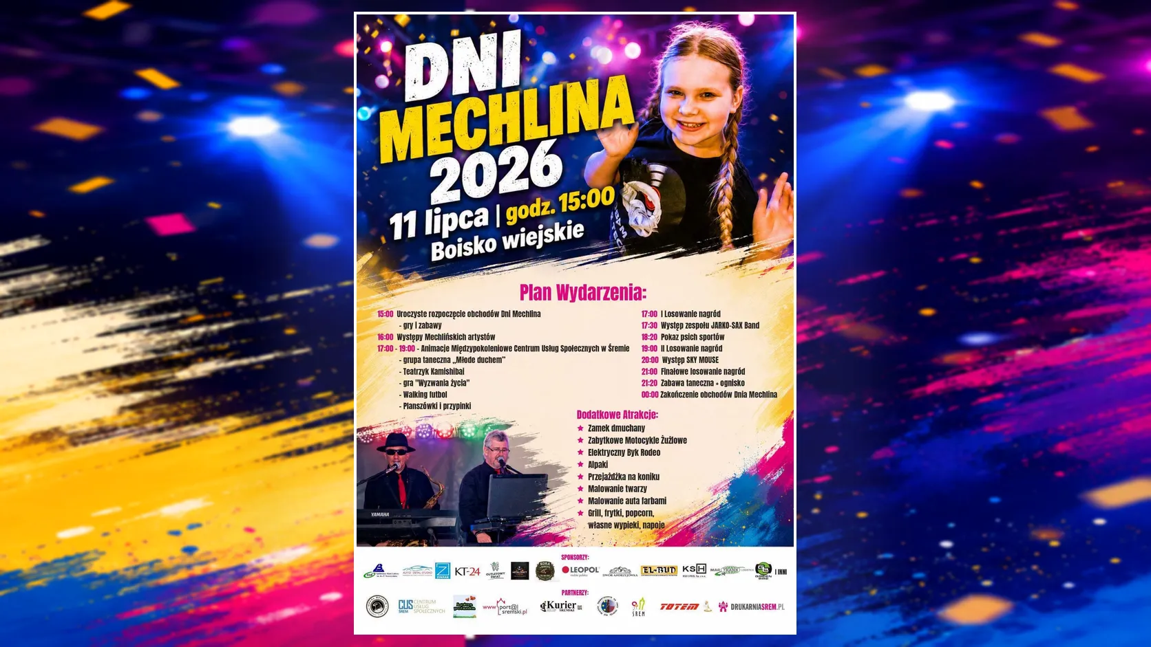 Dni Mechlina 2026 – program imprezy: koncerty, pokazy i dodatkowe atrakcje