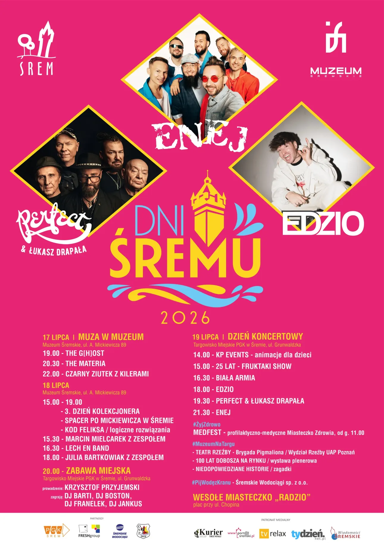 Dni Śremu 2026 – program wydarzenia - oficjalny plakat