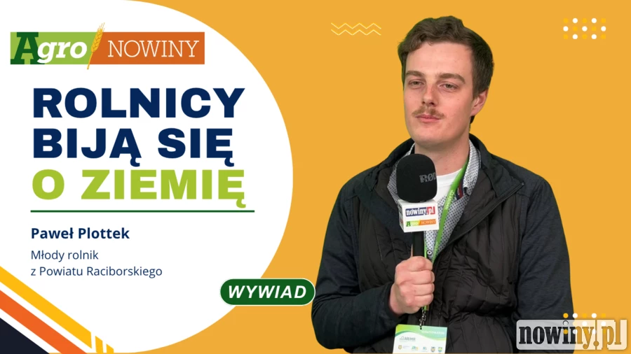 Dobre czasy w rolnictwie już były? Paweł Plottek o walce o ziemię w gminie Rudnik