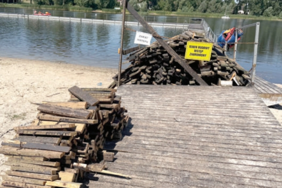 Dodano: 2026-07-08 Lato się zaczęło, pomost w remoncie