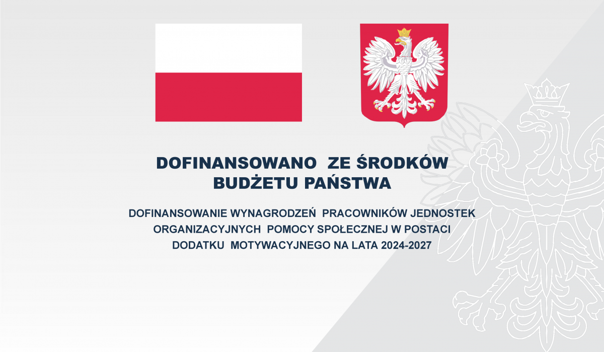 Dofinansowanie wynagrodzeń pracowników jednostek organizacyjnych pomocy społecznej w postaci dodatku motywacyjnego na lata 2024-2027