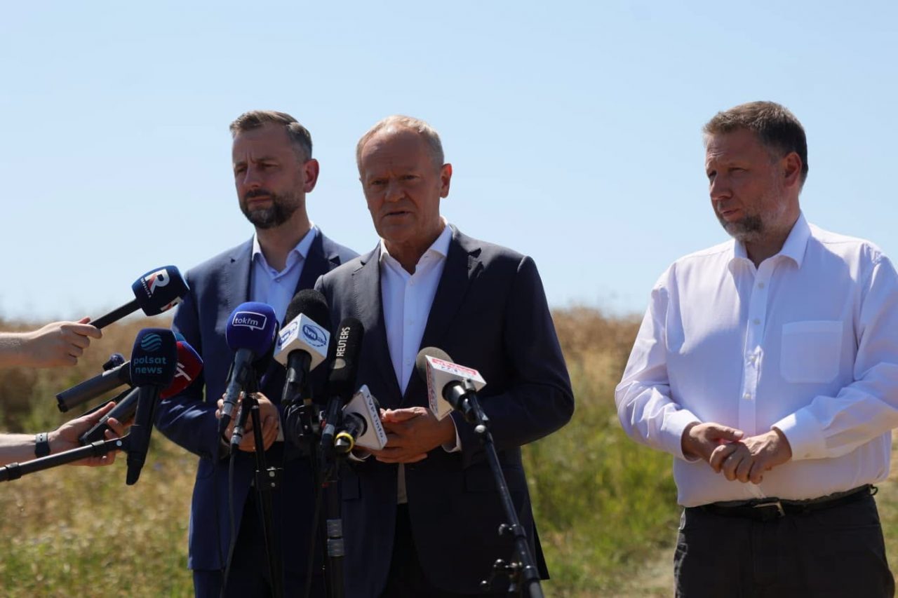 Donald Tusk w Tarnawie-Kolonii: „Wszystko musi być przejrzyste”