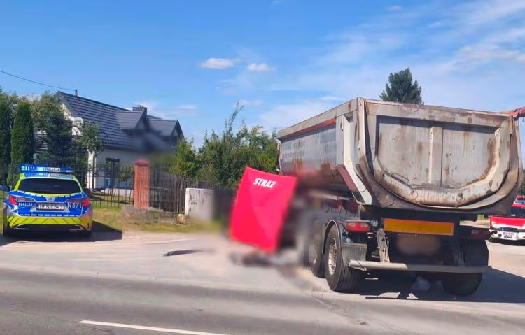 ⚠️ Dramat w Zblewie! Śmiertelne potrącenie.