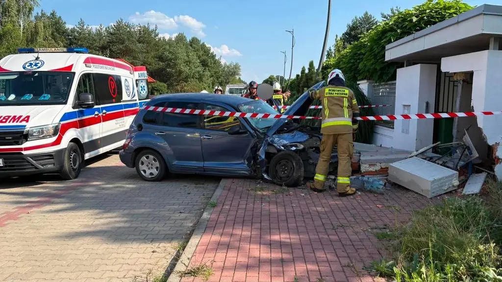 Potrącenie nastolatka koło Legionowa