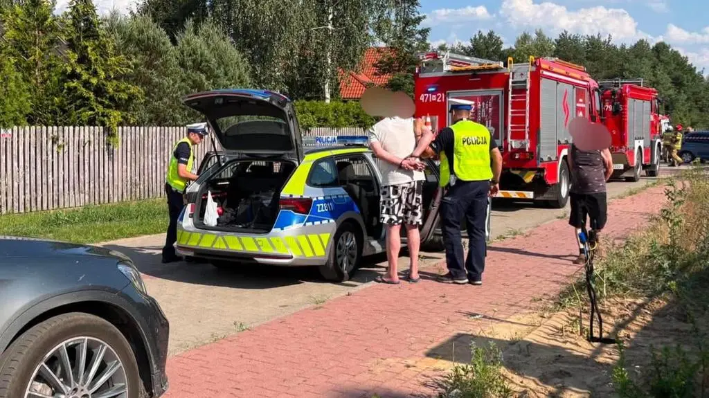 Potrącenie nastolatka koło Legionowa