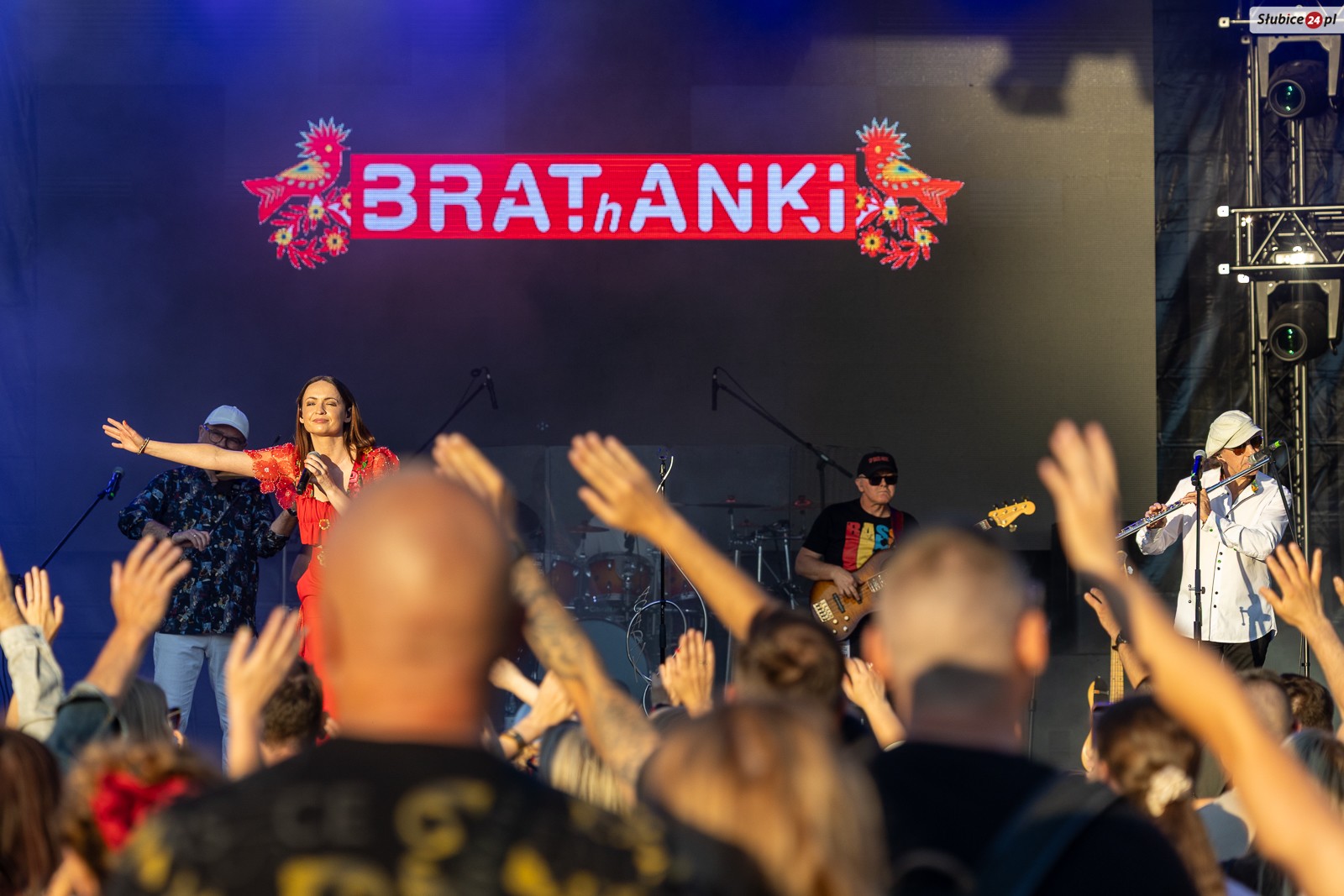 Drugi dzień Miejskiego Święta Hanzy we Frankfurcie. Muzyka, koncerty i fireshow (foto)