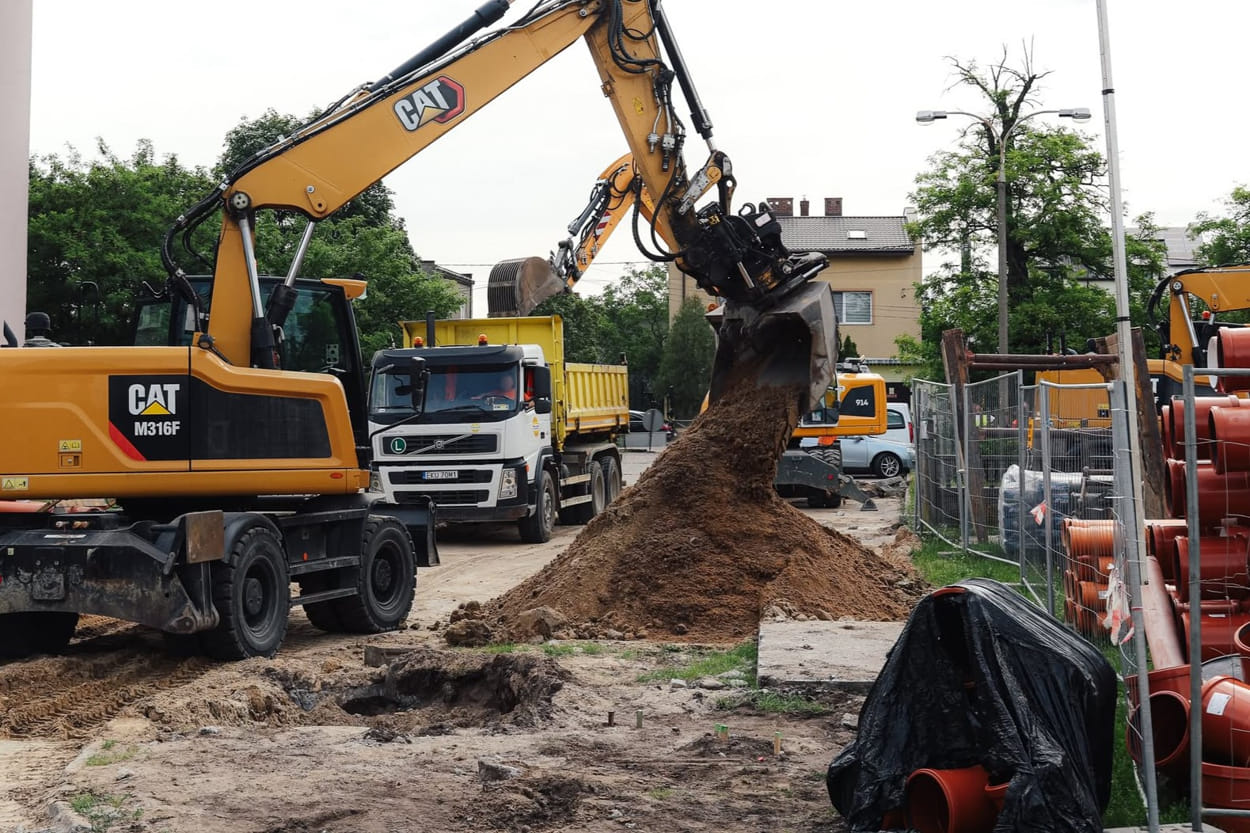 Duże inwestycje drogowe na płockim osiedlu