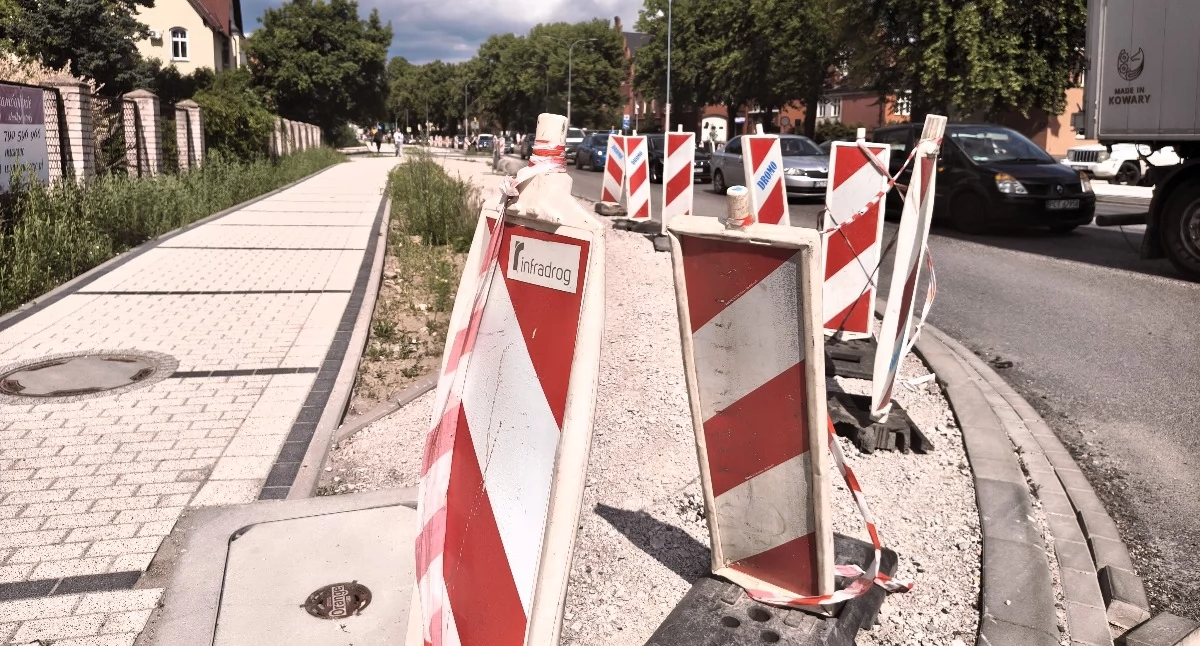 Duże utrudnienia dla kierowców na Kościuszki w Czarnkowie. Wrócą kilometrowe korki
