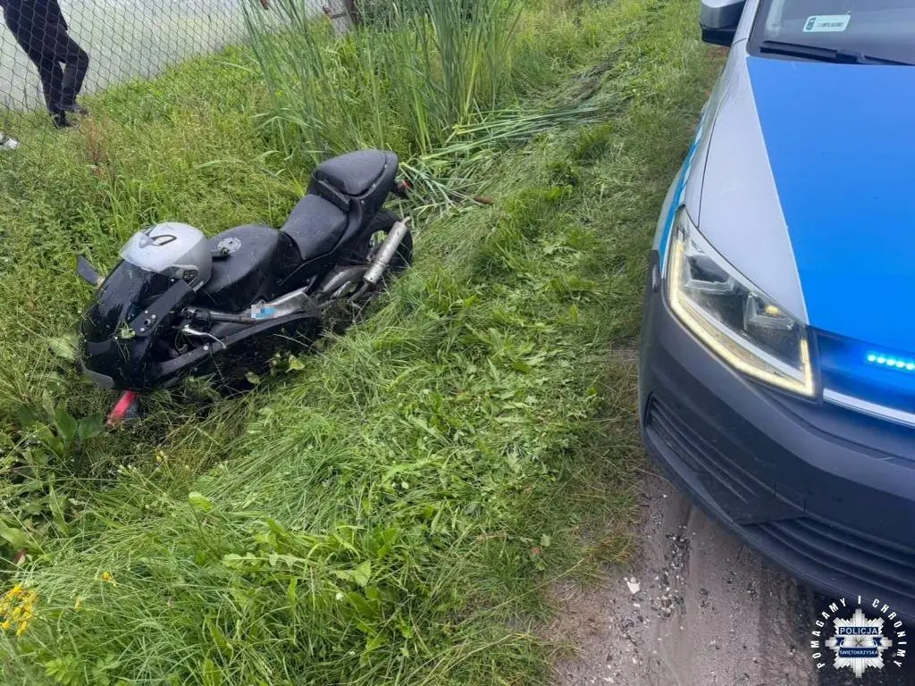 Motocyklista już po raz drugi uciekał przed policjantami