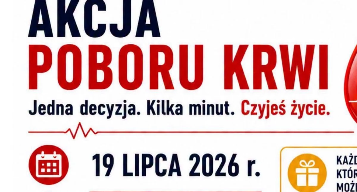 Dzisiaj Akcja Poboru Krwi w Zarzeczu