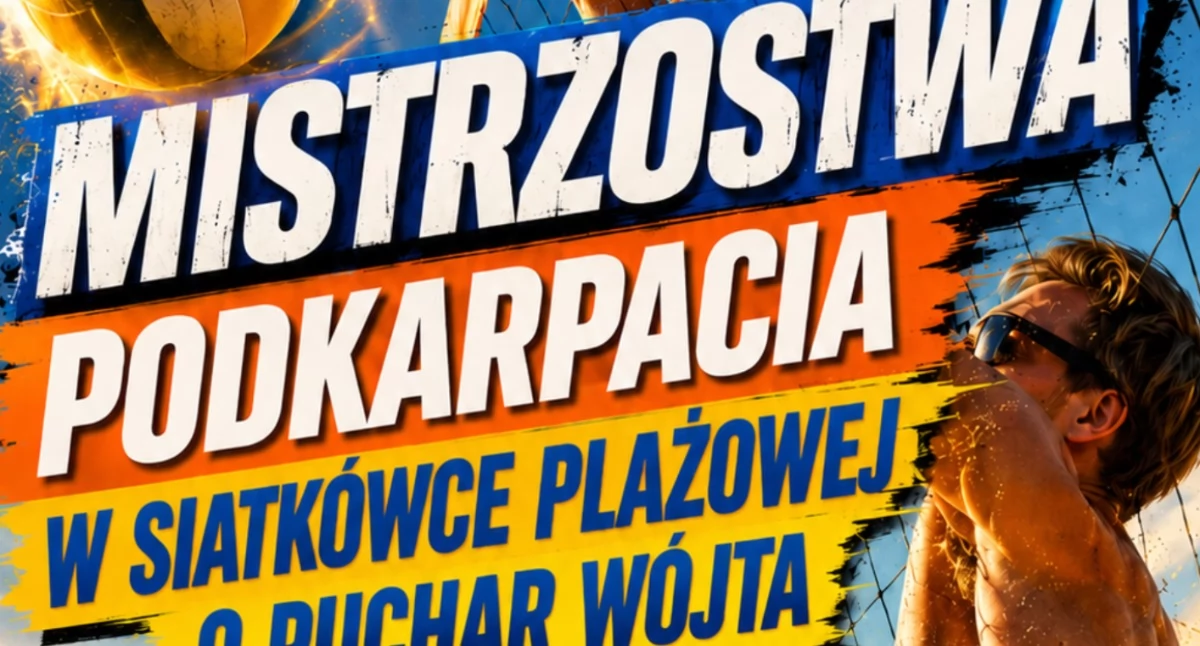 Dzisiaj Mistrzostwa Podkarpacia w Siatkówce Plażow…