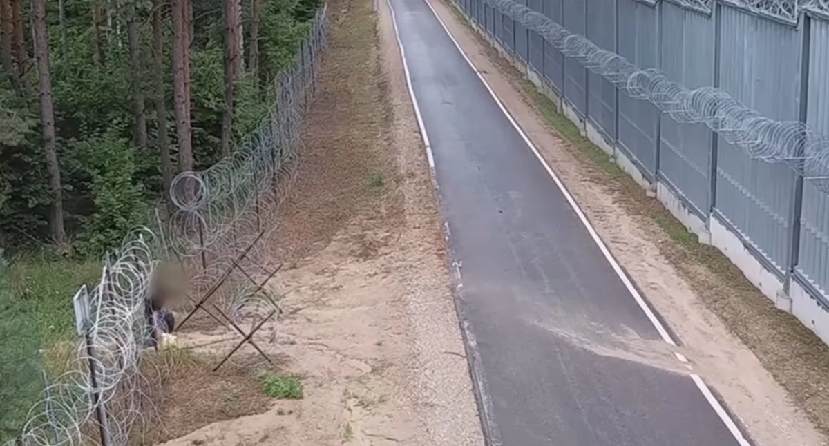 Dzisiaj Z Berlina do Kuźnicy! Kamery nagrały go na granicy