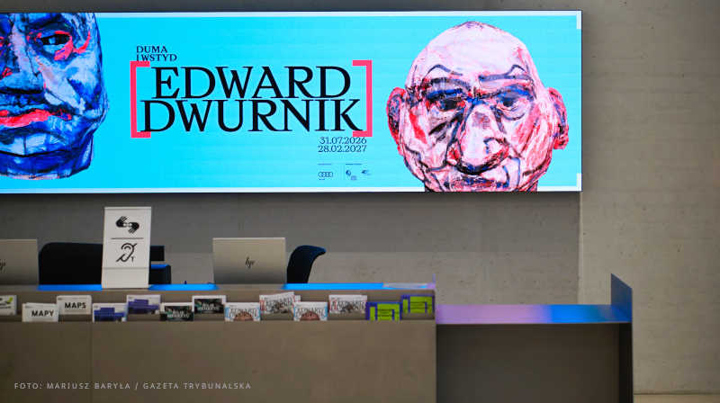Edward Dwurnik w Muzeum Sztuki Nowoczesnej w Warszawie