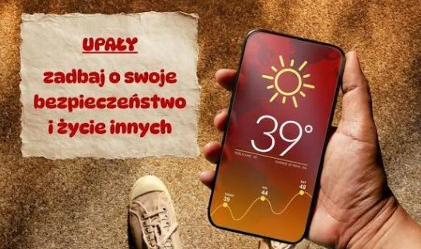 Ekstremalne temperatury w regionie. Służby apelują o ostrożność